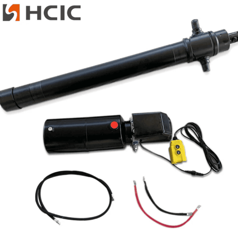 Silinder Hidraulik Trailer 4TG-E90-1000 + Kombo Unit Daya Kustom