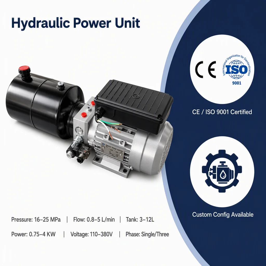 Unit Tenaga Hidraulik DC