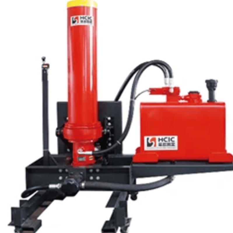 Silinder hidrolik multi-tahap yang dipasang di depan