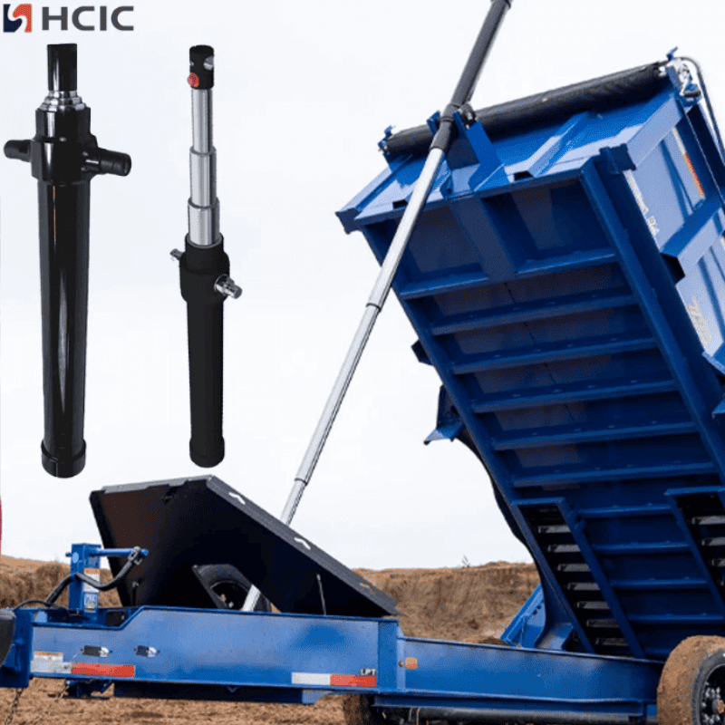 Silinder Hidraulik Multi-Tahap Teleskopik